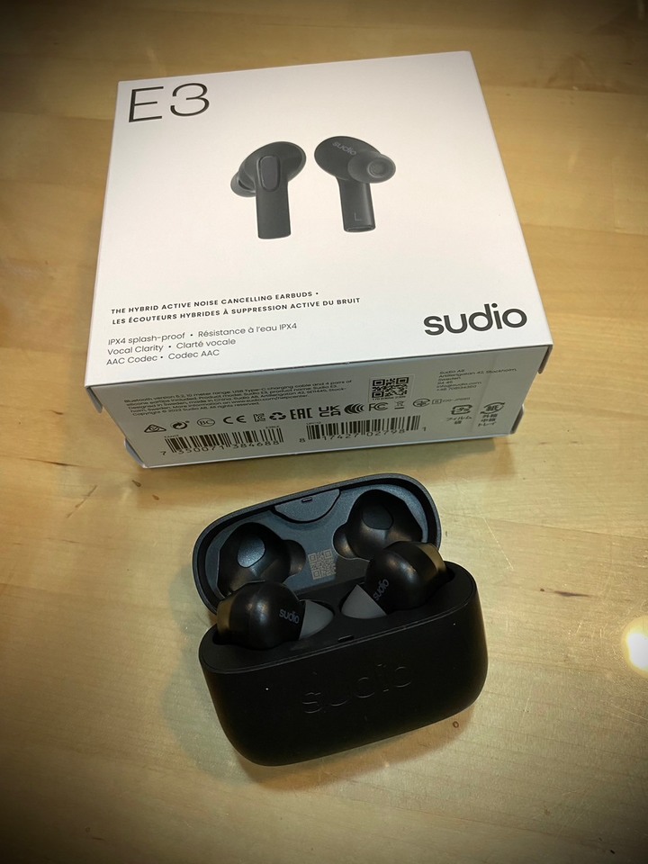【開箱分享】追求更高層次的音質體驗 - SUDIO E3 真無線藍牙耳機