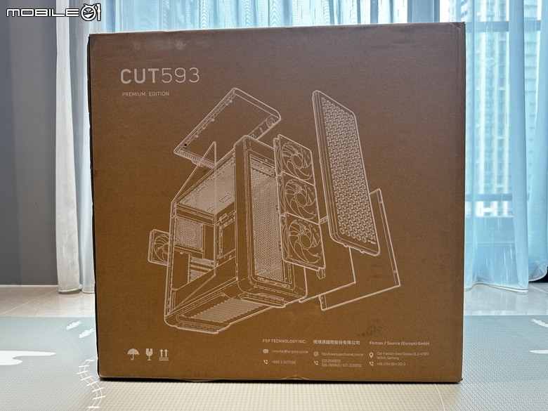 預判你的整線！全漢 CUT593P 旗艦電腦機殼