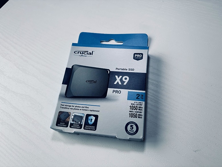 「短小精悍！」Micron Crucial X9 Pro 外接式硬碟開箱