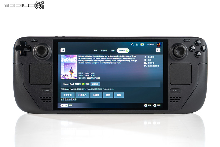 Steam Deck OLED 體驗｜螢幕超進化的高 CP 值遊戲掌機！