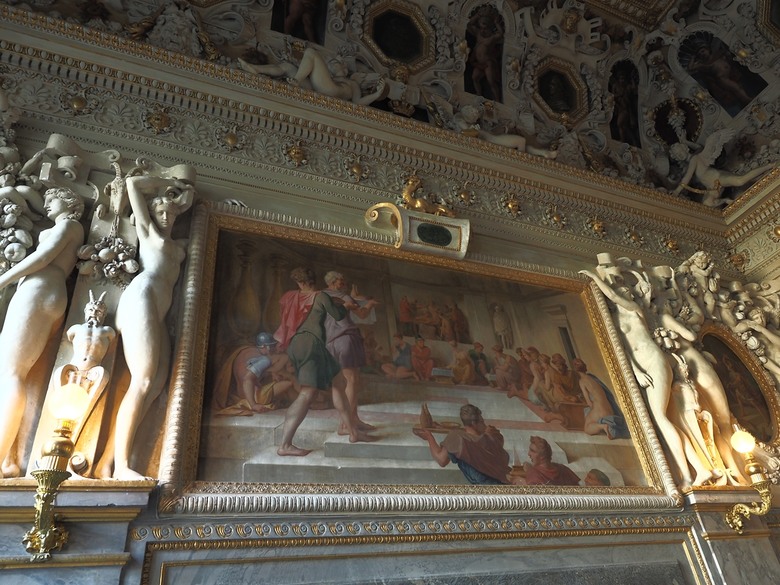 楓丹白露宮(Chateau de Fontainebleau)，外掛凱旋門(Arc de Triomphe)、聖母院(Cathédrale Notre-Dame de Paris)、歌劇院(Palais Garnier)、莫里哀噴泉(Fontaine Molière)、聖米歇爾噴泉(Fontaine Saint-Michel) — 世界文化遺產 之 楓丹白靈宮及其園林(Palace and Park of Fontainebleau) — 2023年冬季歐洲行旅 第八部