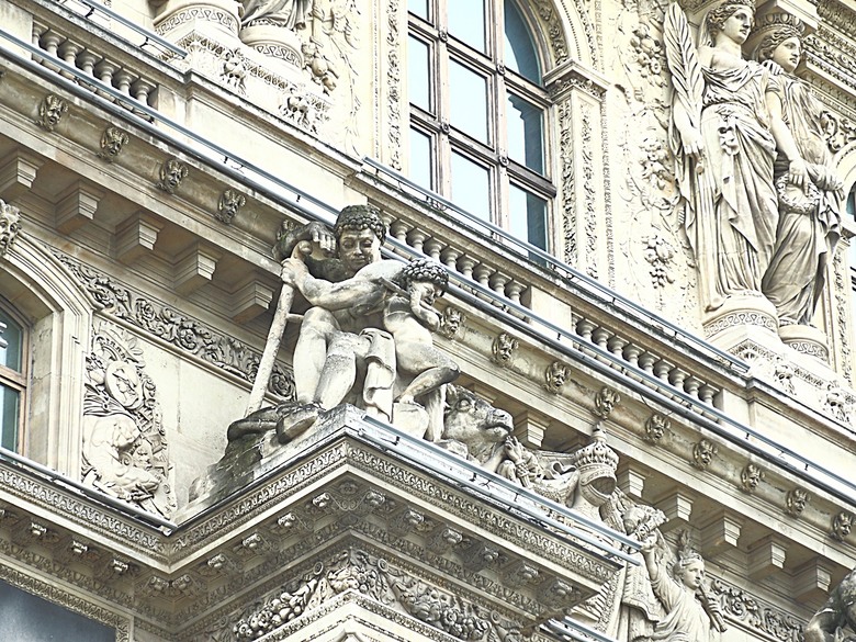 塞納河遊船 (Bateaux-Mouches) 與 羅浮宮(Musée du Louvre)，外掛地窖內享用法式烤田螺與鴨胸 — 世界文化遺產 之 巴黎，塞纳河畔(Paris, Banks of the Seine) — 2023年冬季歐洲行旅 第六部