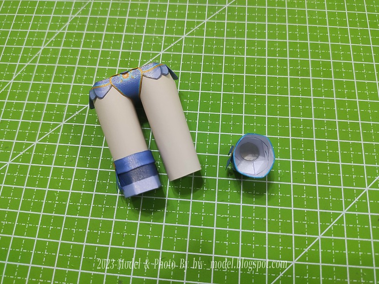 點我看大圖 崩壞:星穹鐵道 白露 紙模型 製作 Paper Craft ペーパークラフト