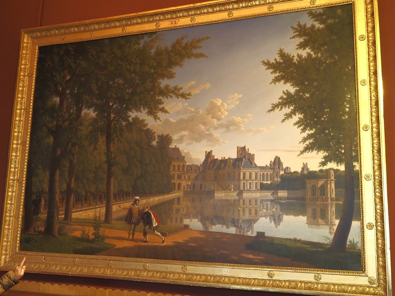 楓丹白露宮(Chateau de Fontainebleau),外掛凱旋門(Arc de Triomphe)、聖母院(Cathédrale Notre-Dame de Paris)、歌劇院(Palais Garnier)、莫里哀噴泉(Fontaine Molière)、聖米歇爾噴泉(Fontaine Saint-Michel) — 世界文化遺產 之 楓丹白靈宮及其園林(Palace and Park of Fontainebleau) — 2023年冬季歐洲行旅 第八部