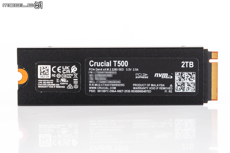 美光 Crucial T500 PCIe Gen 4 SSD 實測 以大容量快閃顆粒提供高性能儲存選擇