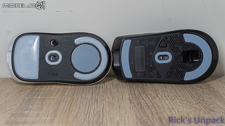 點我看大圖 【開箱】賊船輕量、三模對稱鼠 | CORSAIR M75 AIR WIRELESS