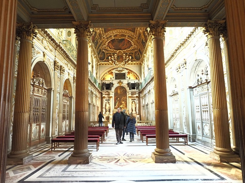 楓丹白露宮(Chateau de Fontainebleau),外掛凱旋門(Arc de Triomphe)、聖母院(Cathédrale Notre-Dame de Paris)、歌劇院(Palais Garnier)、莫里哀噴泉(Fontaine Molière)、聖米歇爾噴泉(Fontaine Saint-Michel) — 世界文化遺產 之 楓丹白靈宮及其園林(Palace and Park of Fontainebleau) — 2023年冬季歐洲行旅 第八部