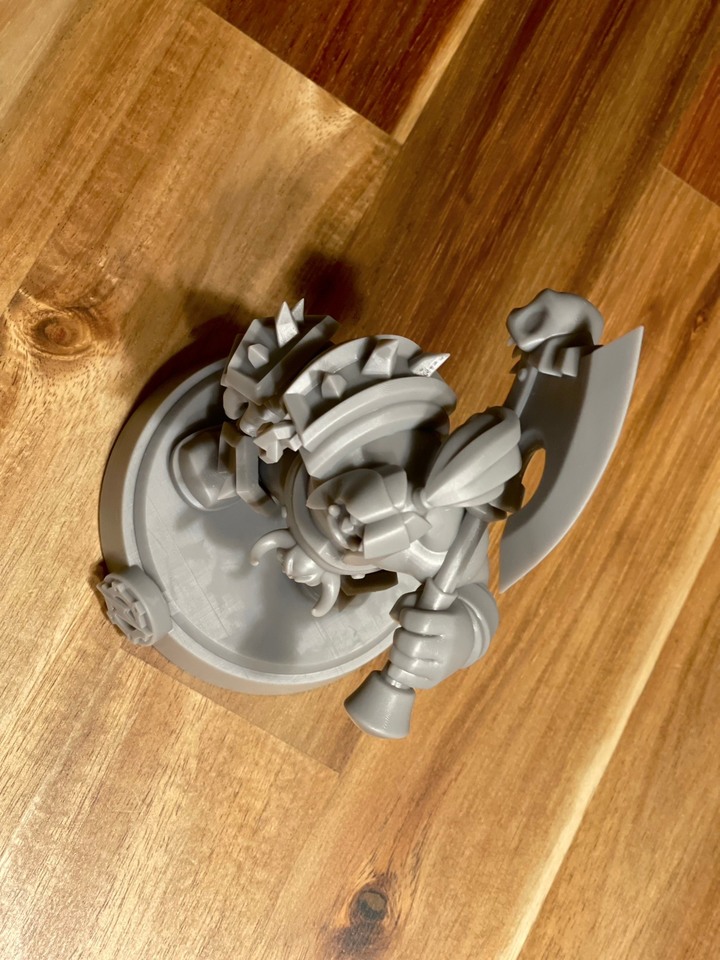 《魔獸兵團》好玩到想擺出來， 3D列印初體驗！