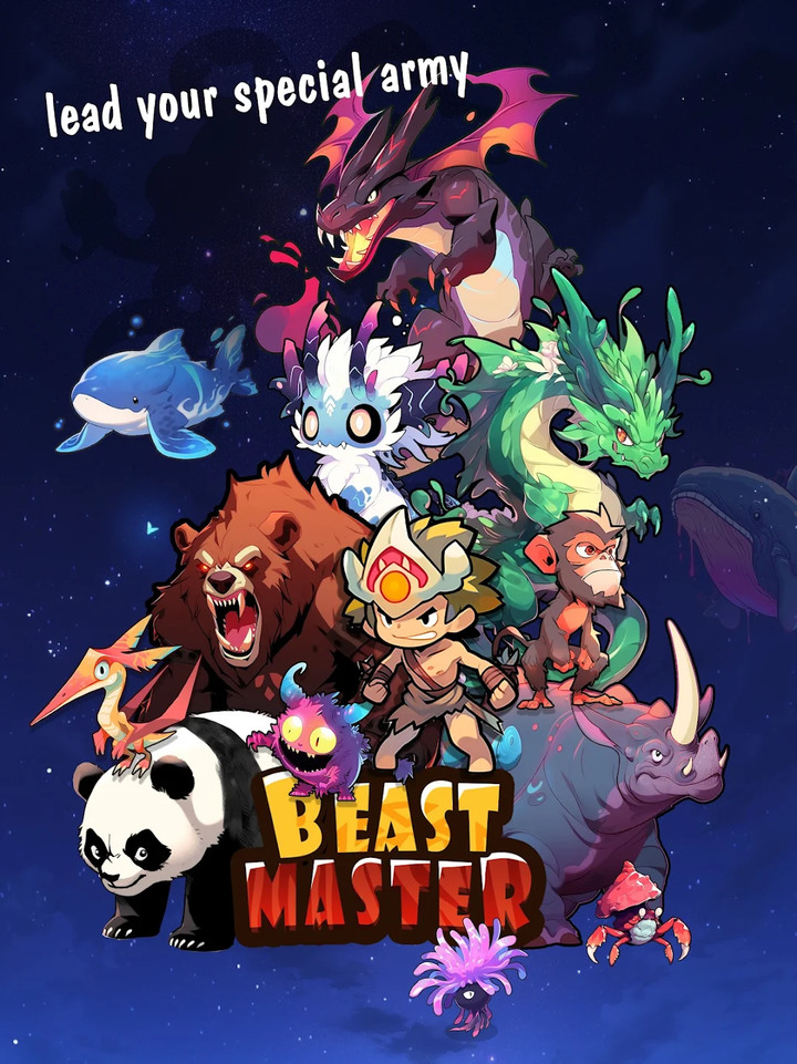 《Beast Master》原始人抓捕養成遠古野獸、奇幻生物的馴獸玩法 | 自由探索地圖 捕獲動物野獸 訓練培育強化升級 製作武器與防具 紙娃娃與時裝系統 征服遠古世界