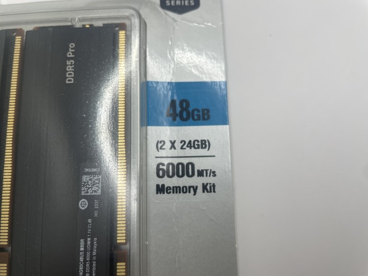 Crucial DDR5 Pro 6000 48G Kit 不一般的容量，不平凡的實力，給你穩定好表現