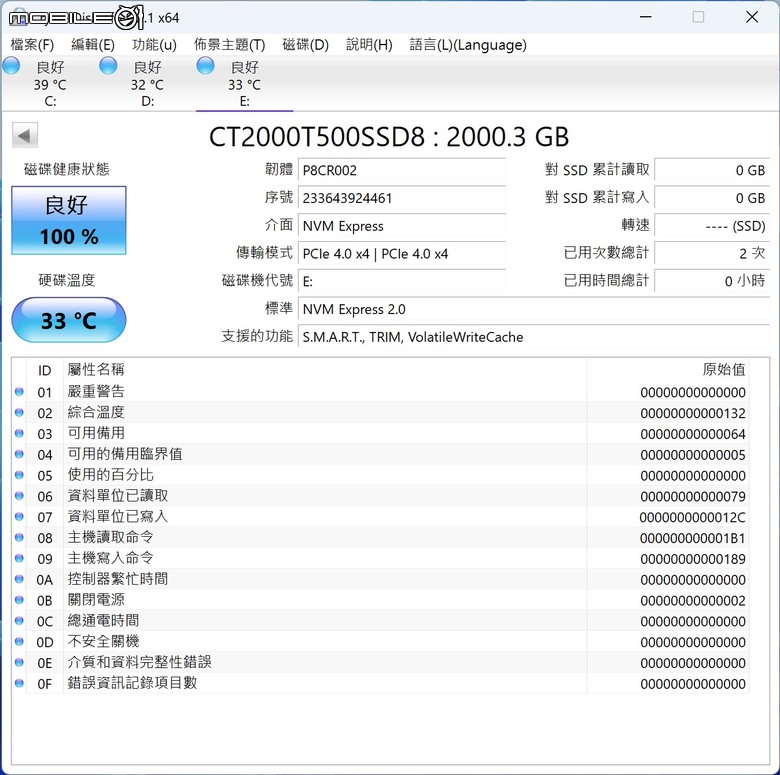 美光 Crucial T500 PCIe Gen 4 SSD 實測 以大容量快閃顆粒提供高性能儲存選擇