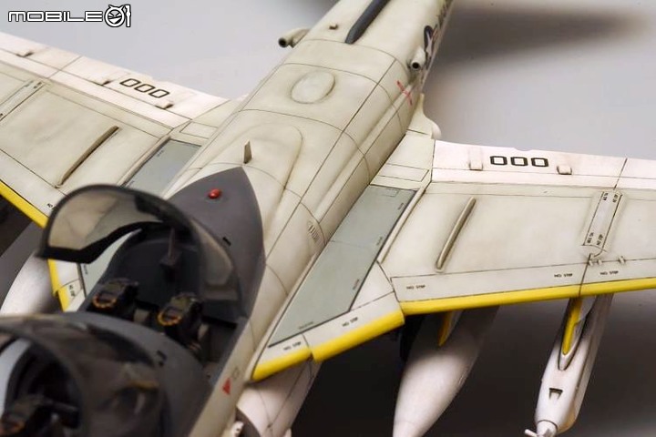 [模型製作記] EA-6B徘徊者(Prowler)電戰機 1/72