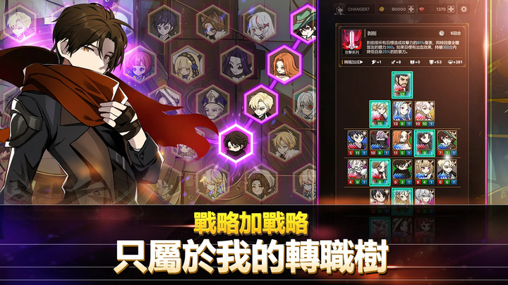 《轉職者 : 升級角色扮演遊戲》 The Changers 12月15日 開放全球伺服器 即時戰略 Roguelike RPG | 收集靈魂 組合搭配 改變戰局 策略綻放 職業樹 多種合作模式
