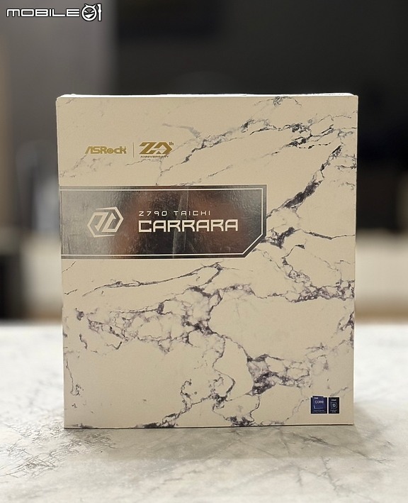 太極大理石 Z790 Taichi Carrara 20周年紀念版 w/ 14900K 開箱