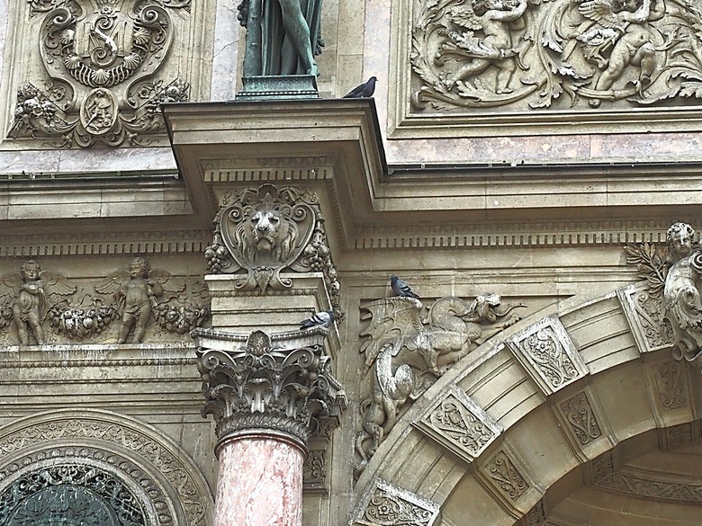 楓丹白露宮(Chateau de Fontainebleau)，外掛凱旋門(Arc de Triomphe)、聖母院(Cathédrale Notre-Dame de Paris)、歌劇院(Palais Garnier)、莫里哀噴泉(Fontaine Molière)、聖米歇爾噴泉(Fontaine Saint-Michel) — 世界文化遺產 之 楓丹白靈宮及其園林(Palace and Park of Fontainebleau) — 2023年冬季歐洲行旅 第八部