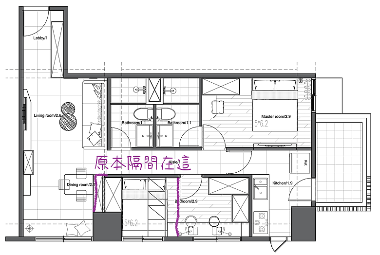 點我看大圖 新家開箱✨我在板橋天氣晴|12坪超小宅