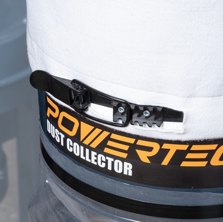 開箱POWERTEC 新款木工專用移動式集塵機DC1081