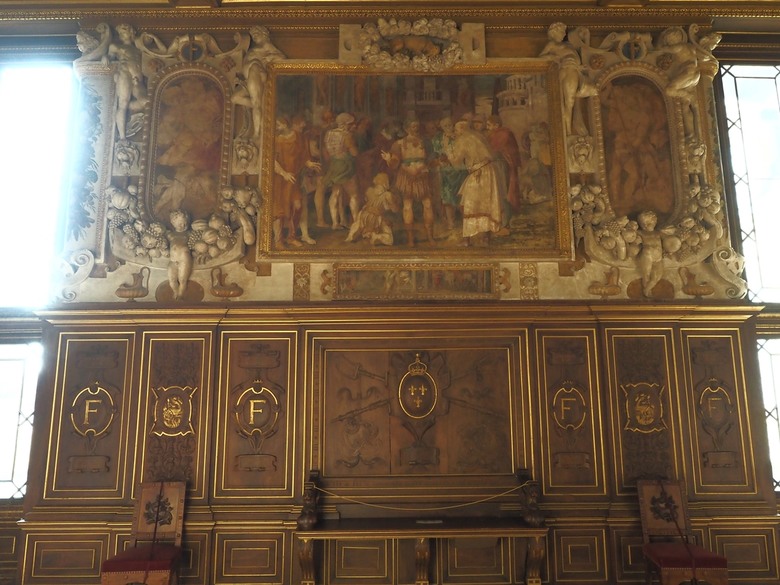 楓丹白露宮(Chateau de Fontainebleau)，外掛凱旋門(Arc de Triomphe)、聖母院(Cathédrale Notre-Dame de Paris)、歌劇院(Palais Garnier)、莫里哀噴泉(Fontaine Molière)、聖米歇爾噴泉(Fontaine Saint-Michel) — 世界文化遺產 之 楓丹白靈宮及其園林(Palace and Park of Fontainebleau) — 2023年冬季歐洲行旅 第八部