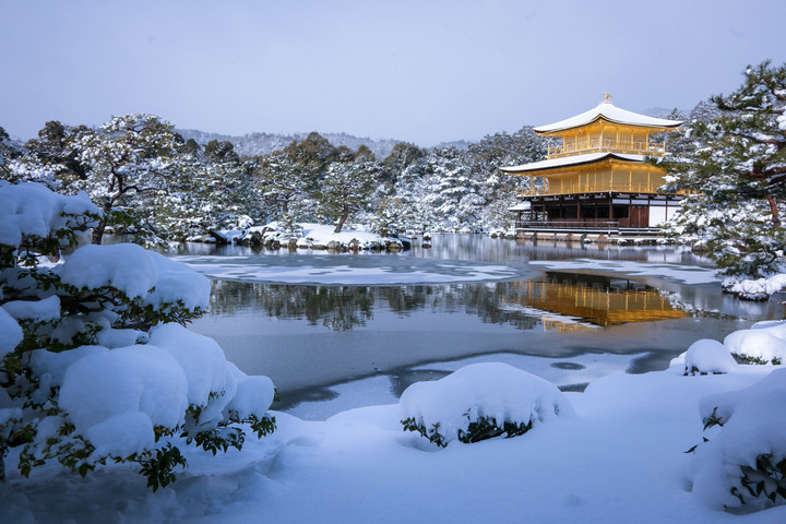 點我看大圖 京阪8天7夜分享-幸運遇見雪金閣