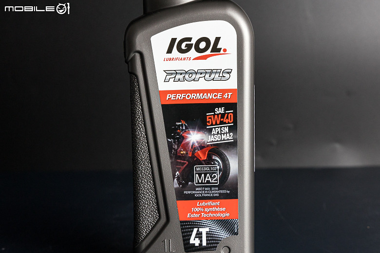 IGOL PROPULS PERFORMANCE 4T 5W-40 機油試用｜累積 70 年的淬煉、集合各領域之精華