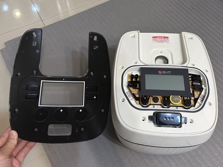 TIGER_ 虎牌_壓力 IH 炊飯電子鍋_型號:JPB-GR時鐘電池更換與改造