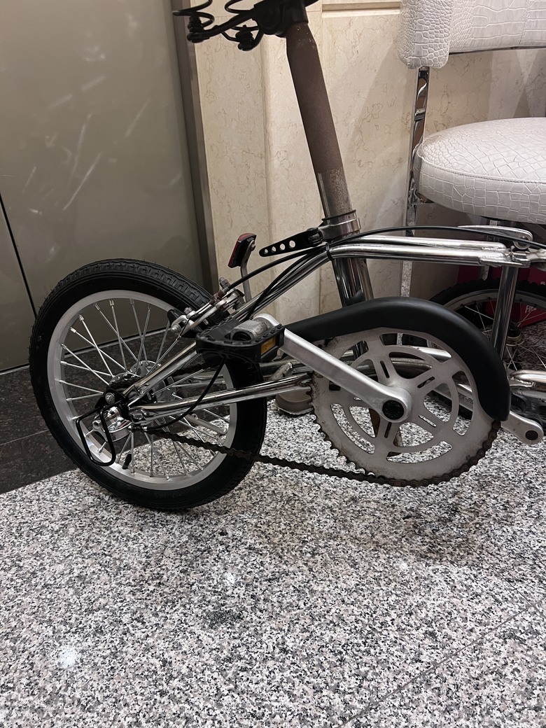 DIY導入變速系統在16吋童車/小折上