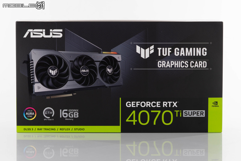 ASUS TUF RTX 4070 Ti Super 顯示卡開箱實測 以核心效能提升踏入 4K 遊戲領域