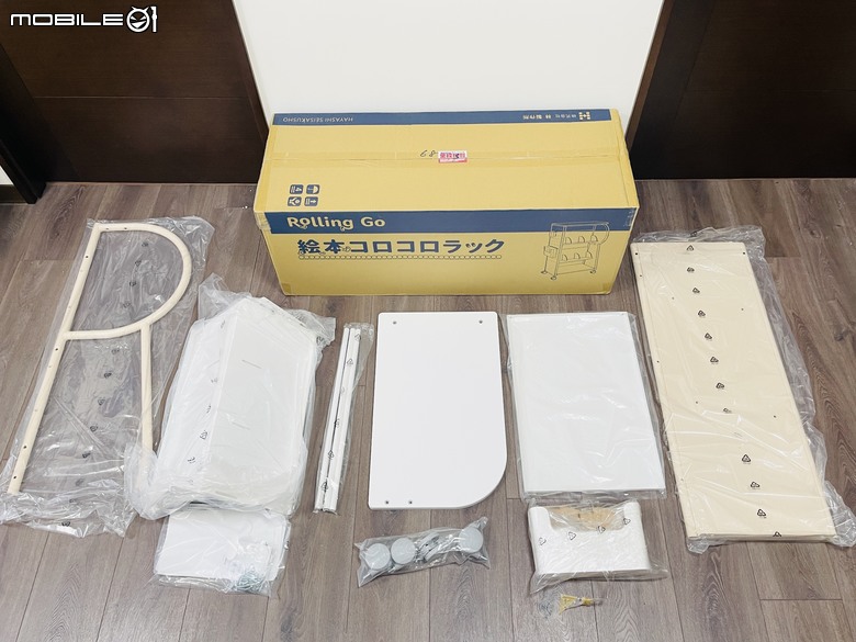 點我看大圖 開箱 日本林製作所 Rolling Go 遊走書櫃 專為兒童打造的行動書車 處處都能享受閱讀樂趣
