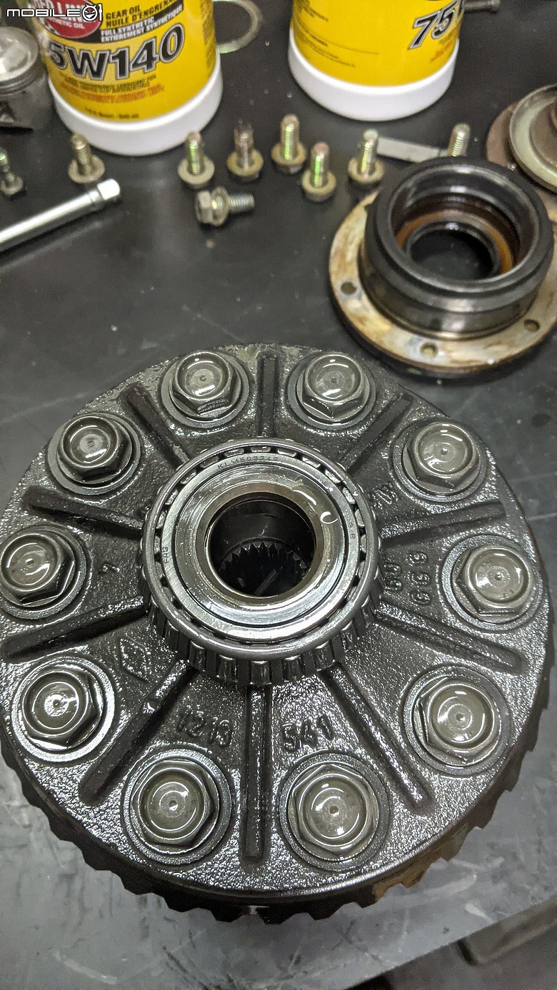 點我看大圖 E34 DIY專輯31 原廠LSD限滑差速器搭載