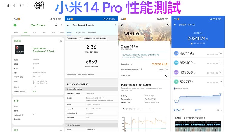 小米14 Pro深度開箱使用心得 – 2024旗艦手機水準，雖非完美但具水準