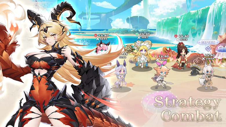 《Ark Battle Girls - Idle RPG》 方舟戰鬥少女 1月6日 全球公測 二次元美少女卡牌 | 扮演天行者與命運少女組成團隊 拯救世界 | 畫風鮮豔色彩 消耗行動點數 獨特戰鬥系統