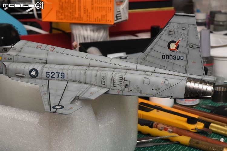 [模型製作記] 中華民國空軍最多零的F-5E 1/48