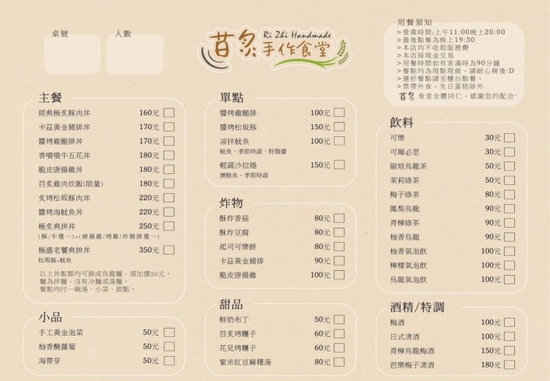 台中南屯全新日系食堂!丼飯、炸物、甜點整日供應任你吃!