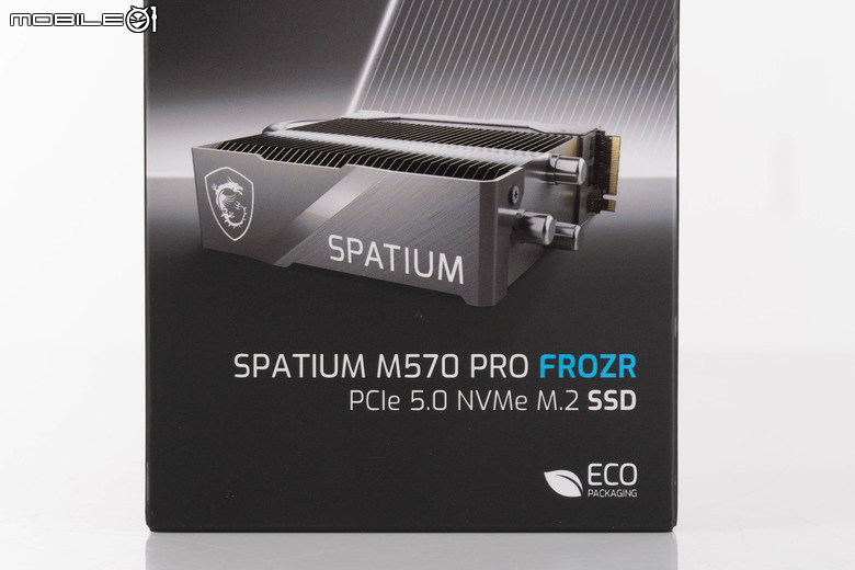 微星 SPATIUM M570 PRO FROZR PCIe 5.0 SSD 實測 以極致被動空冷設計打造冷靜高效儲存