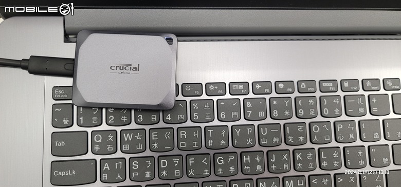 2024跨年後最新入手新裝備”Micron Crucial X9 Pro SSD ”
