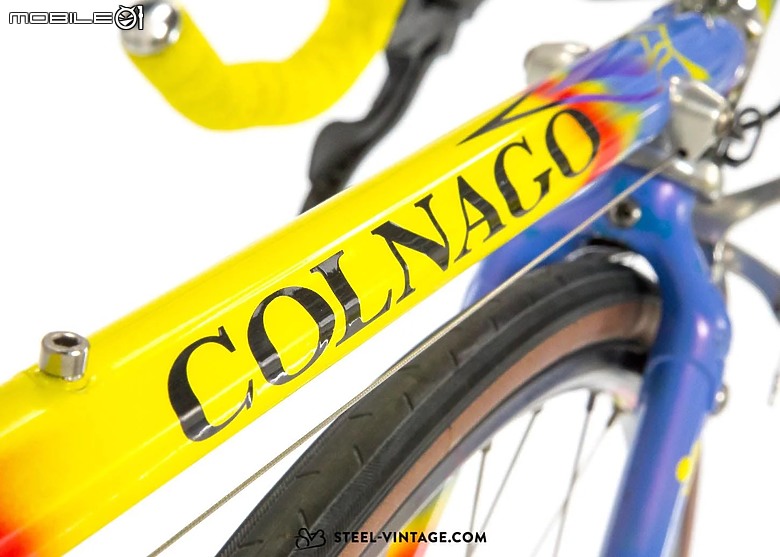 看這老鋼管真的才真的算是腳踏車啊! Colnago Master Steel真美