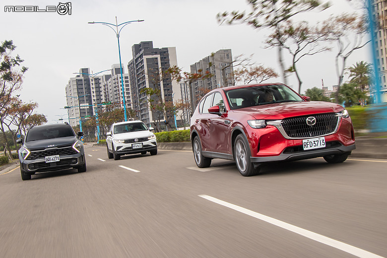 越級挑戰前的初試啼聲！CX-60 x Sportage x Tiguan
