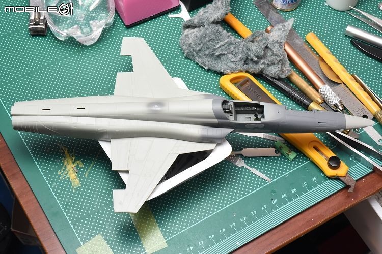 [模型製作記] 中華民國空軍最多零的F-5E 1/48