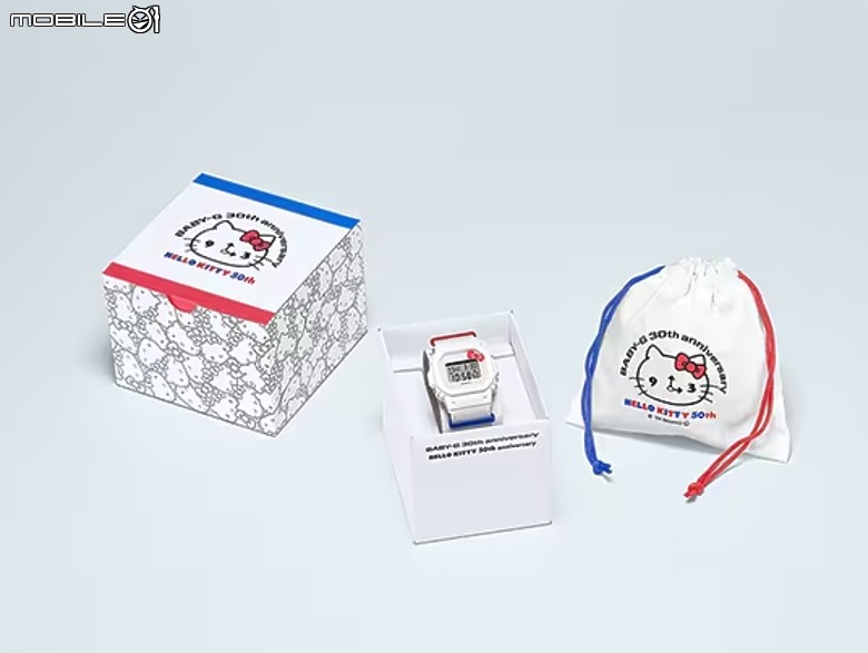 BABY-G x Hello Kitty 聯名腕錶超可愛登場,BGD-565KT 即日起開放預購!