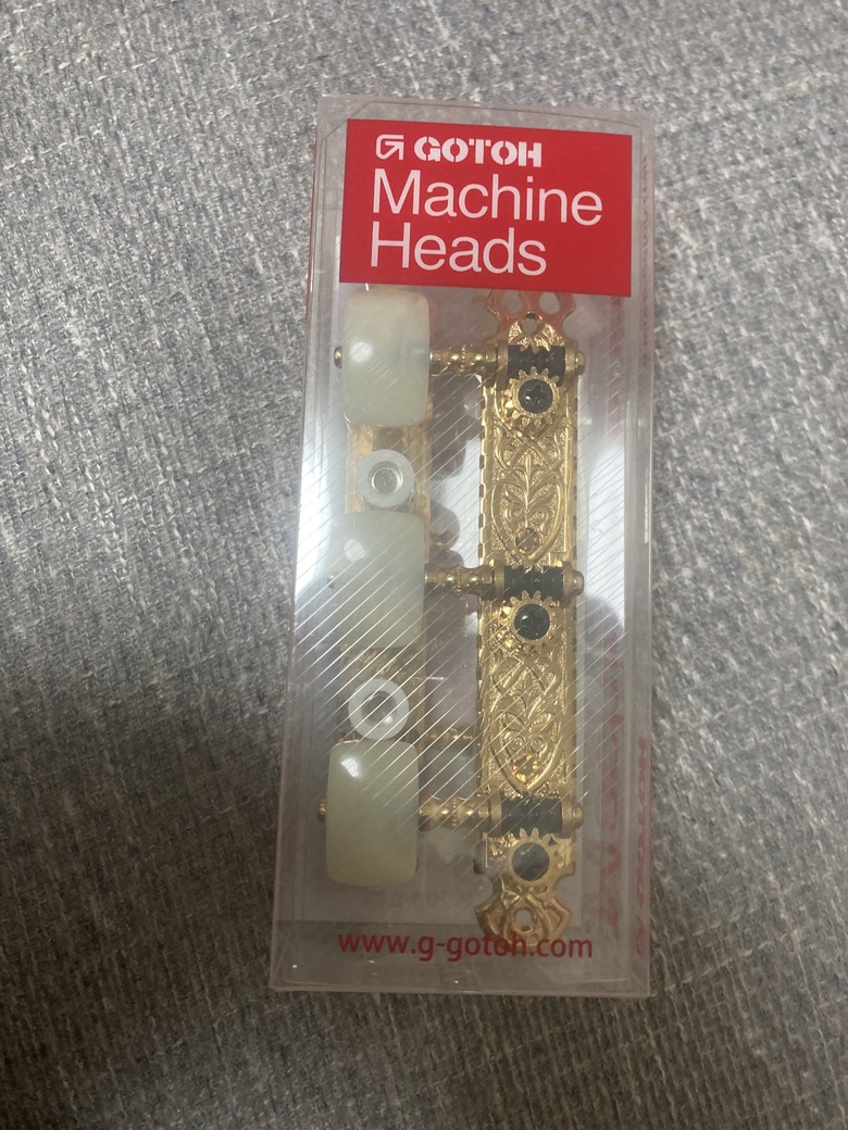 Gotoh 40G2000-EI-GG 39mm弦距古典吉他旋鈕