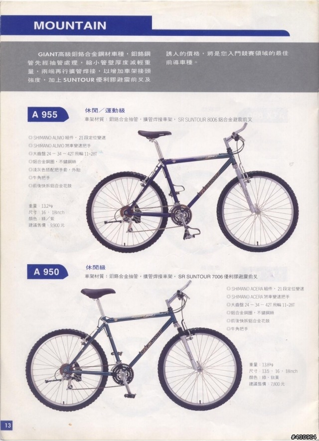 90年代的美好- 登山車時光回溯器 GIANT CFM3