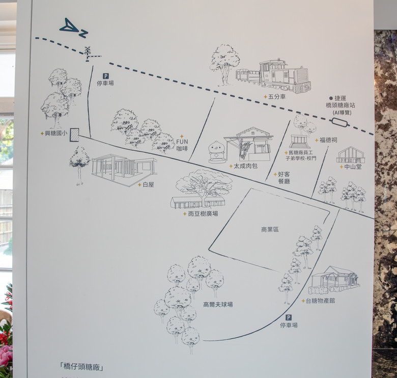 點我看大圖 ◆橋頭糖廠 · 糖金歲月散策館 · 吉照故里茶道院 · 老街美食 ◆彌陀漁港海岸光廊 ◆蚵仔寮魚市