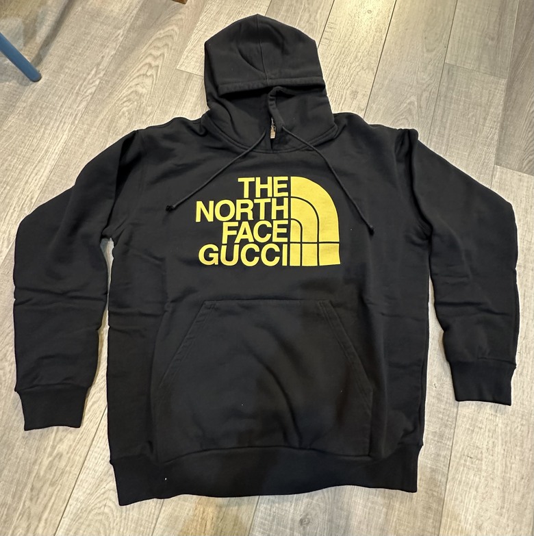 「開箱」 THE NORTH FACE & GUCCI 聯名帽T