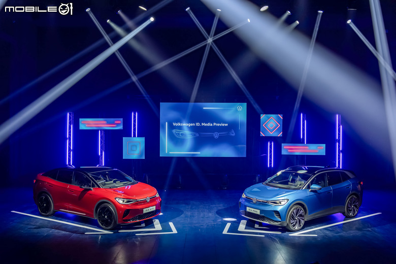 Volkswagen ID.4、ID.5台灣首度亮相!台灣福斯汽車2024年開啟電動車產品世代
