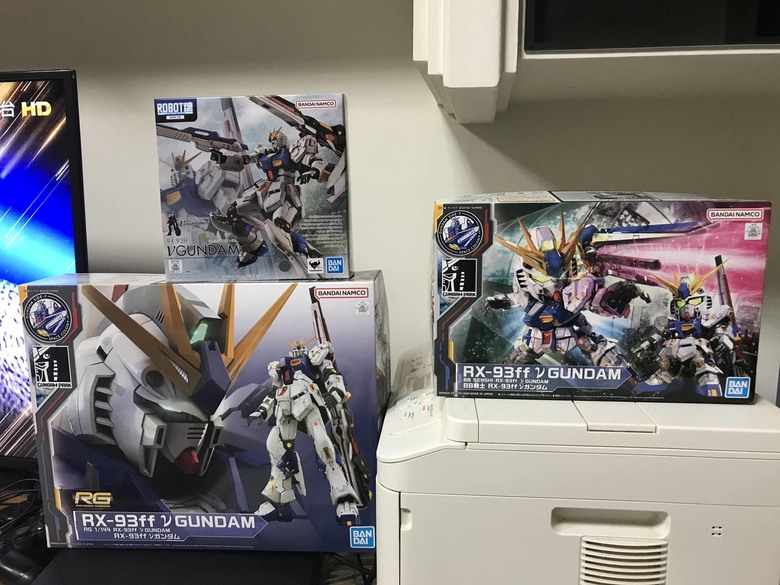 SD RX-93ff NU GUNDAM(停格動畫)