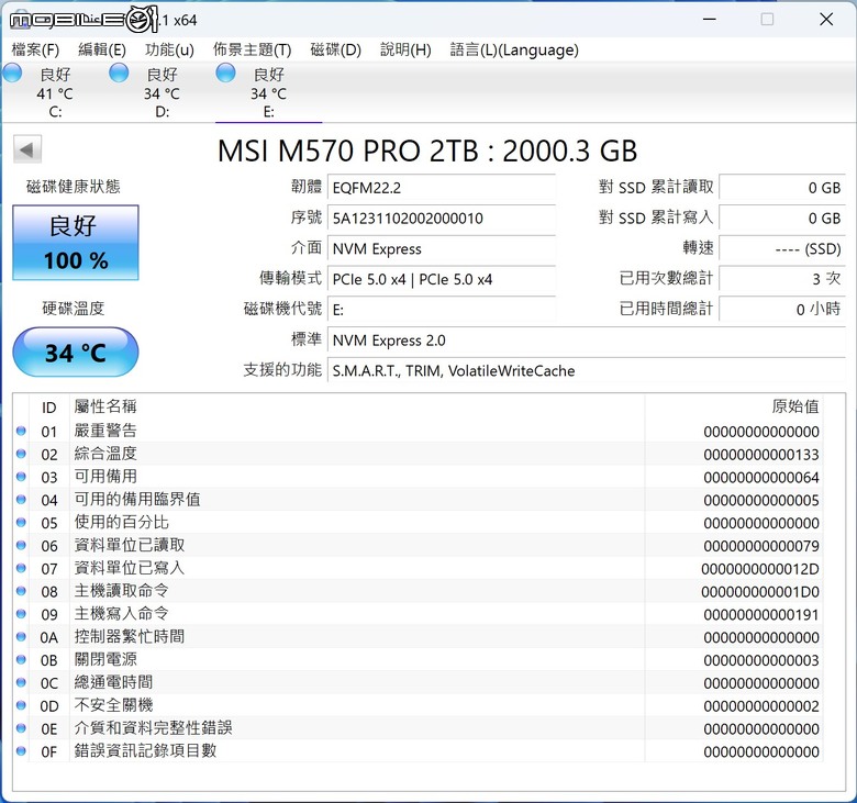 微星 SPATIUM M570 PRO FROZR PCIe 5.0 SSD 實測 以極致被動空冷設計打造冷靜高效儲存