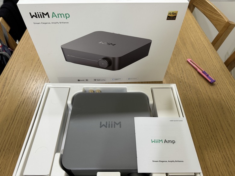 WiiM AMP 開箱