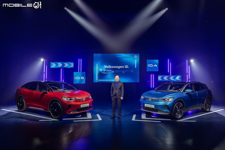 Volkswagen ID.4、ID.5台灣首度亮相!台灣福斯汽車2024年開啟電動車產品世代
