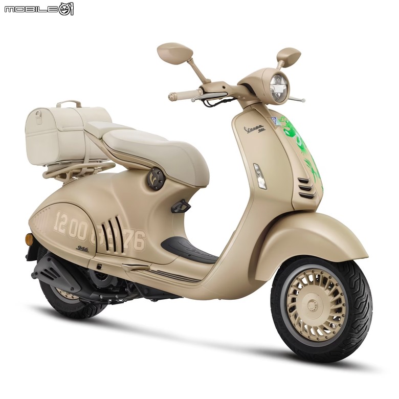 【海外新訊】翠龍盤身尊絕不凡！Vespa 946龍年限定特仕版隆重亮相！