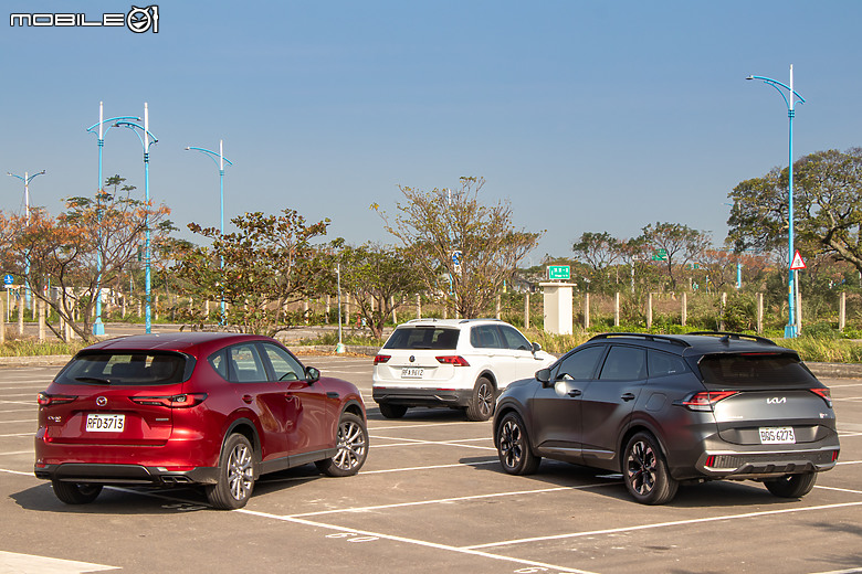 越級挑戰前的初試啼聲！CX-60 x Sportage x Tiguan